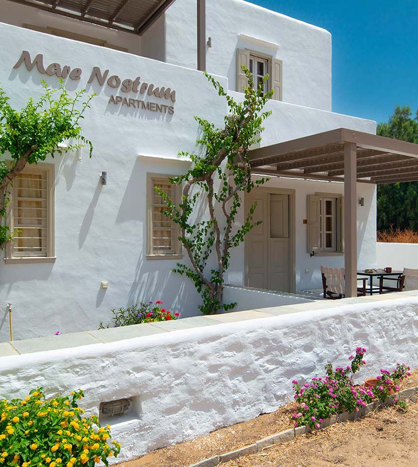 Mare Nostrum apartments in Sifnos