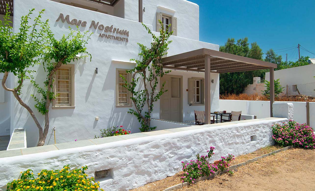 Mare Nostrum apartments in Kamares of Sifnos