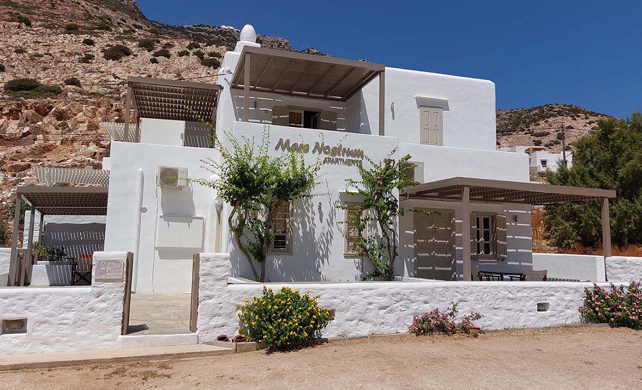 Mare Nostrum apartments in Kamares of Sifnos