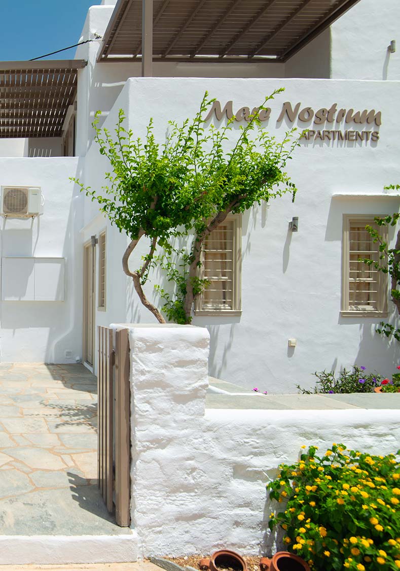 Mare Nostrum apartments in Sifnos, next to the sea